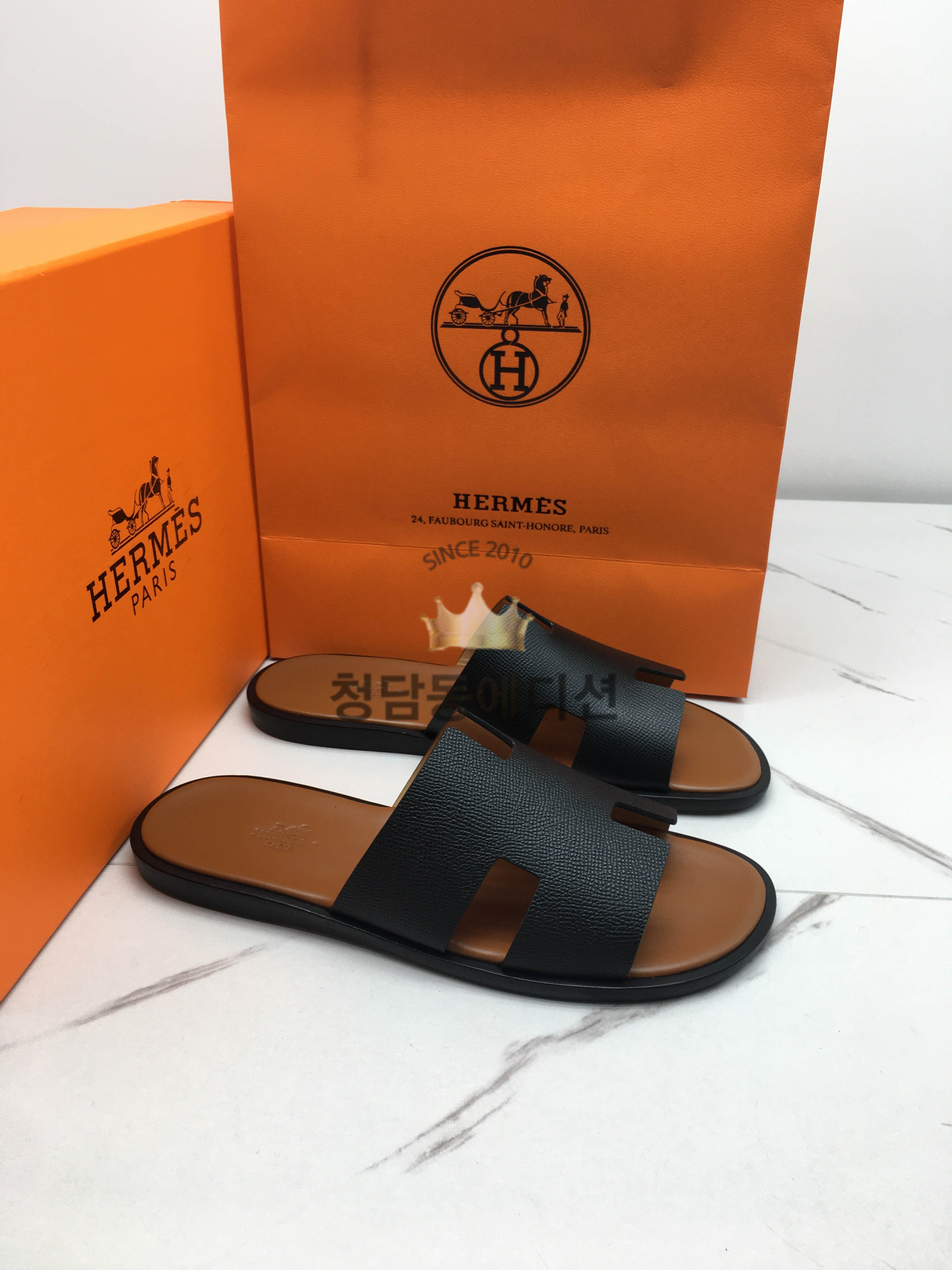 에르메스 이즈미르 슬라이드 (남성용)