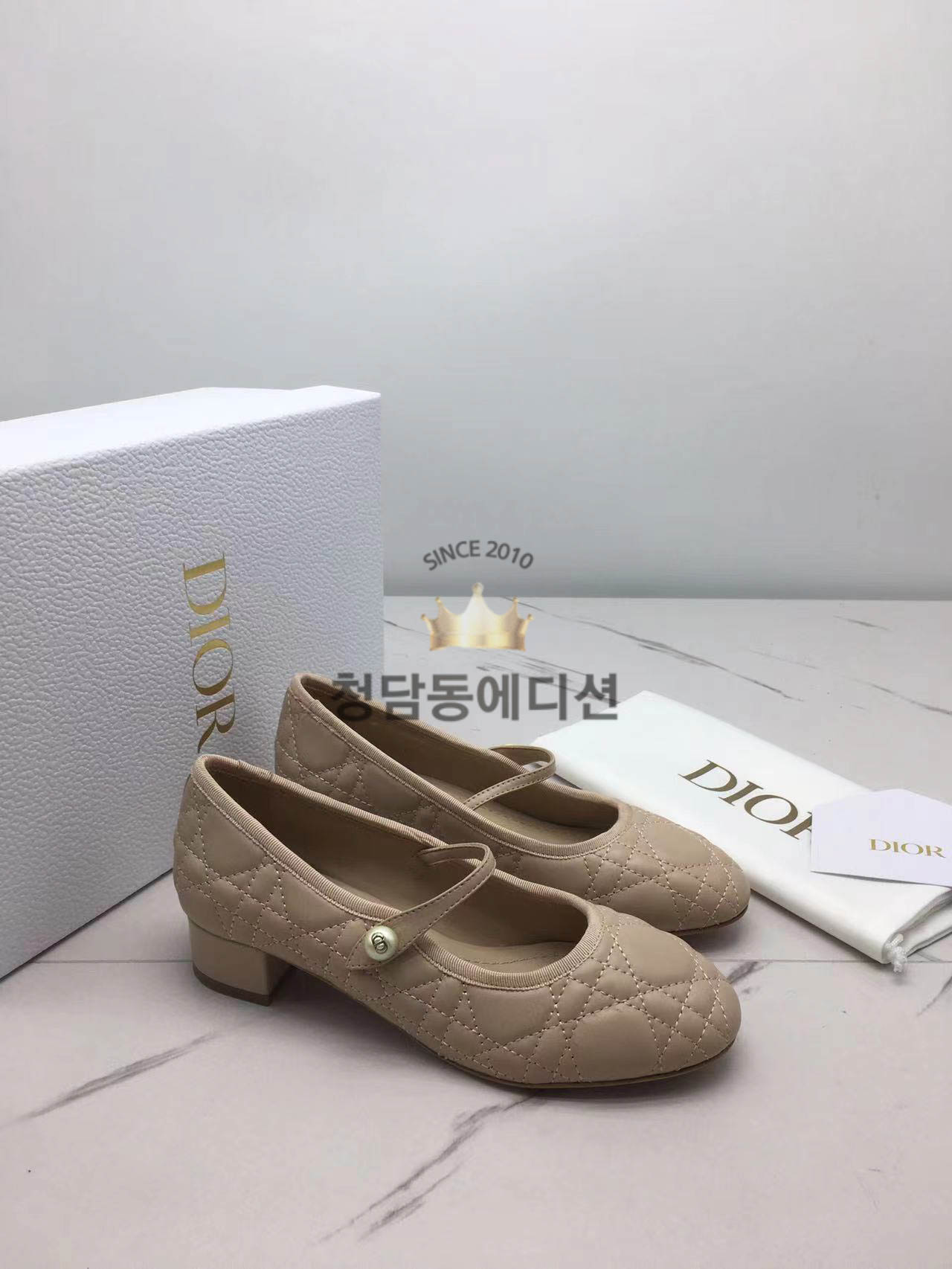 디올 까나쥬 발레리나슈즈