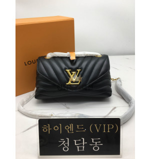 루이비통 뉴 웨이브 체인백 블랙 M58552