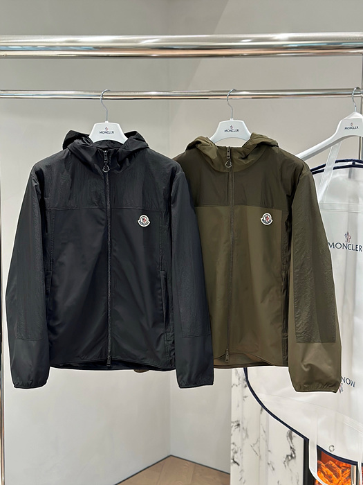 몽클레어 바람막이 (남성용) (컬러 블랙,카키)