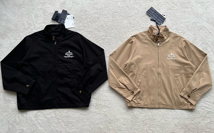 프라다 블루종 (남성용) (컬러 블랙, 베이지)