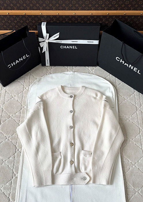 샤넬 25p 울 가디건
