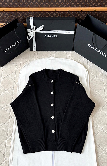샤넬 25p 울 가디건