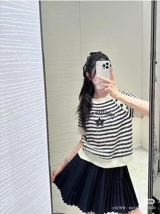 디올 마리니에르 반팔 스웨터