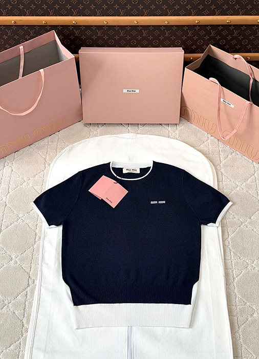 미우미우 니트 반팔