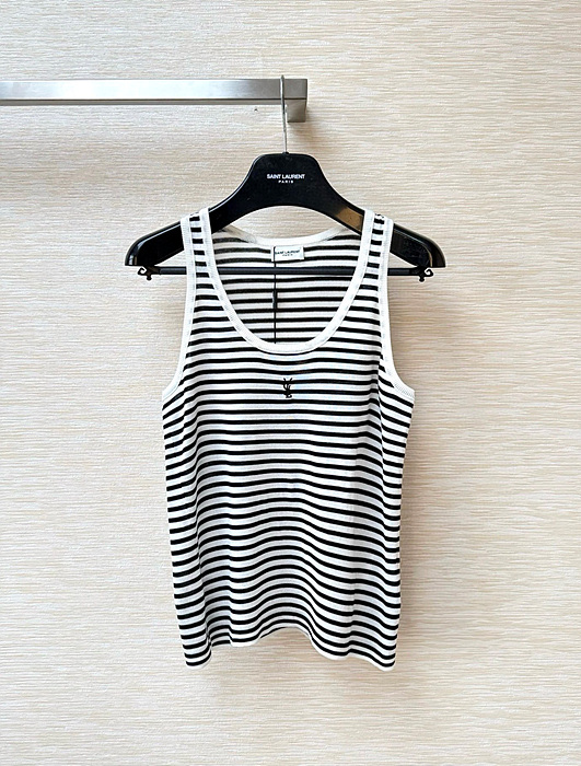 생로랑 스트라이프 나시