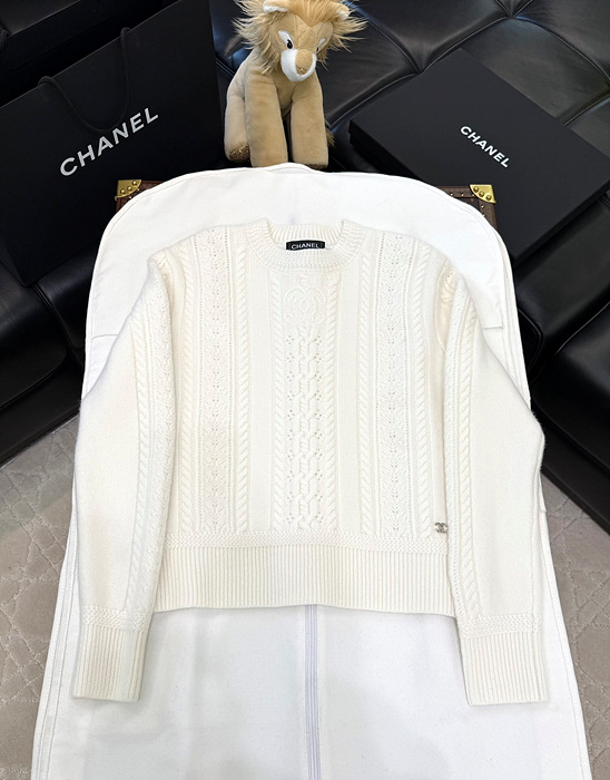 샤넬 25C 캐시미어 스웨터
