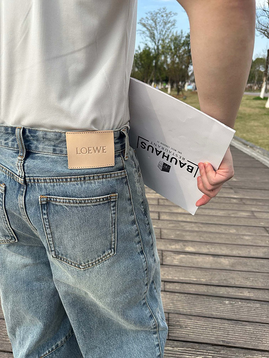 로에베 데님 팬츠 (남성용)