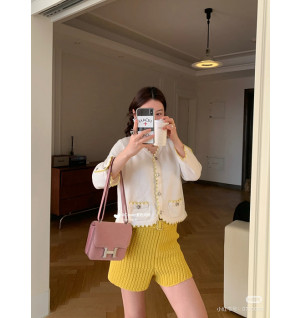 샤넬 25C 캐시미어 가디건