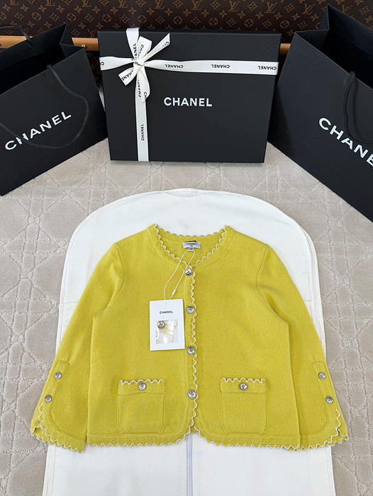 샤넬 25C 캐시미어 가디건