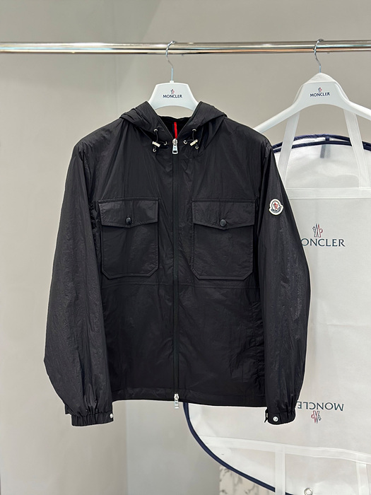 몽클레어 바람막이 (남성용) (컬러 베이지, 블랙)