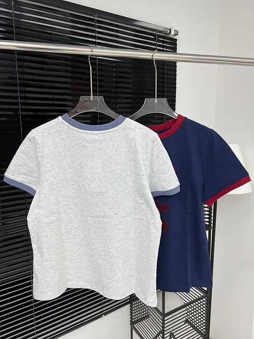 셀린느 반팔티 (컬러 그레이,네이비)