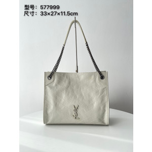 생로랑 니키 체인 미디움 쇼핑백 577999