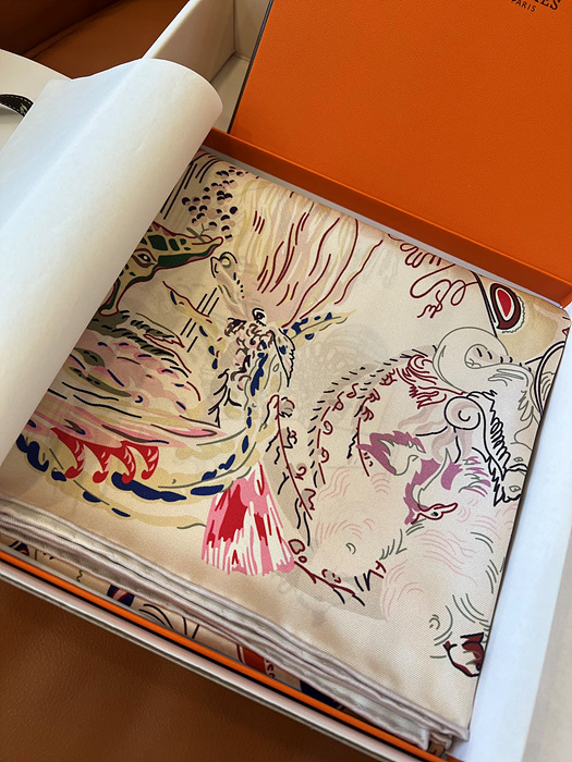 에르메스 실크 스카프