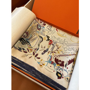 에르메스 실크 스카프