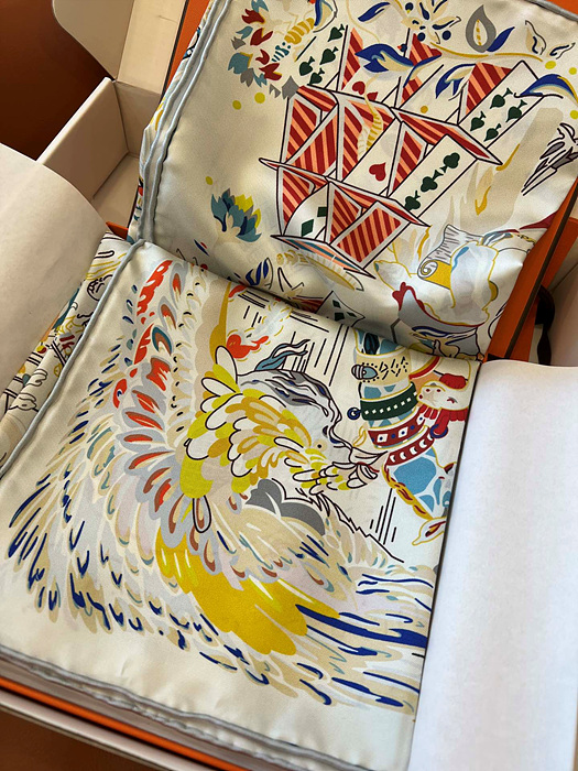 에르메스 실크 스카프