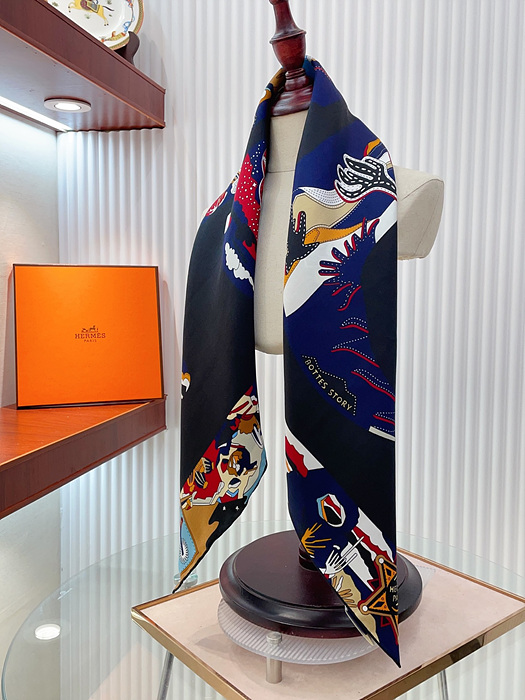 에르메스 실크 스카프