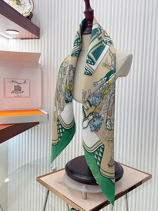 에르메스 실크 스카프