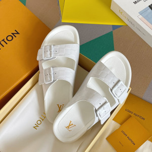 루이비통 23SS 다미에 슬라이드 (남성용)