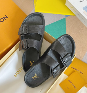 루이비통 23SS 다미에 슬라이드 (남성용)