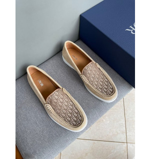 디올 스웨이드 오블리크 로퍼 (남성용)