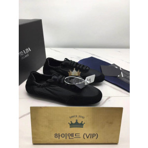 프라다 컬랩스 리나일론 엘라스틱 스니커즈 (남녀공용) (컬러 블랙)