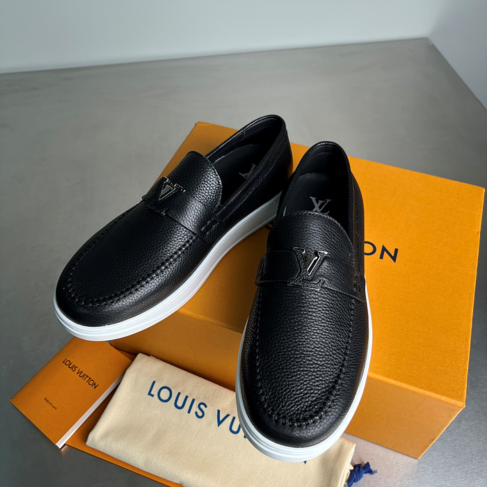 루이비통 레더 슬립온 로퍼 (남성용)