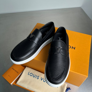 루이비통 레더 슬립온 로퍼 (남성용)