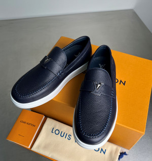 루이비통 레더 슬립온 로퍼 (남성용)