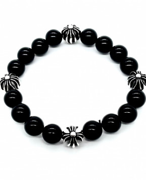 크롬하츠 CH 크로스볼 비즈 팔찌