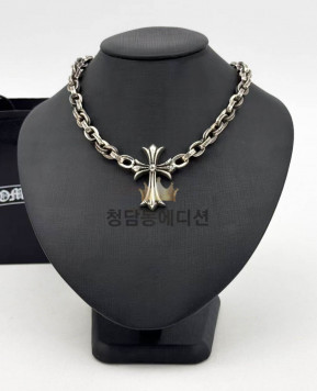 크롬하츠 십자가 크로스볼 체인 목걸이