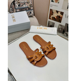 디올 슬리퍼 뮬 슬라이드D-클럽 슬라이드