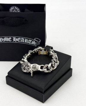 크롬하츠 필리그리 팬시 클립 Flower 팔찌