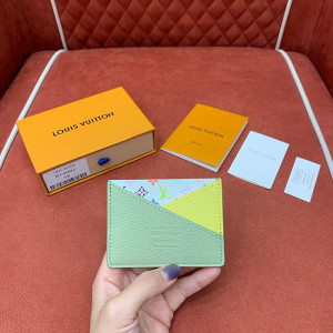 루이비통 x 무라카미 크리스크로스 카드 홀더 M14139