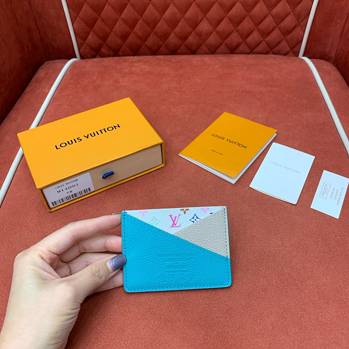 루이비통 x 무라카미 크리스크로스 카드 홀더 M14139