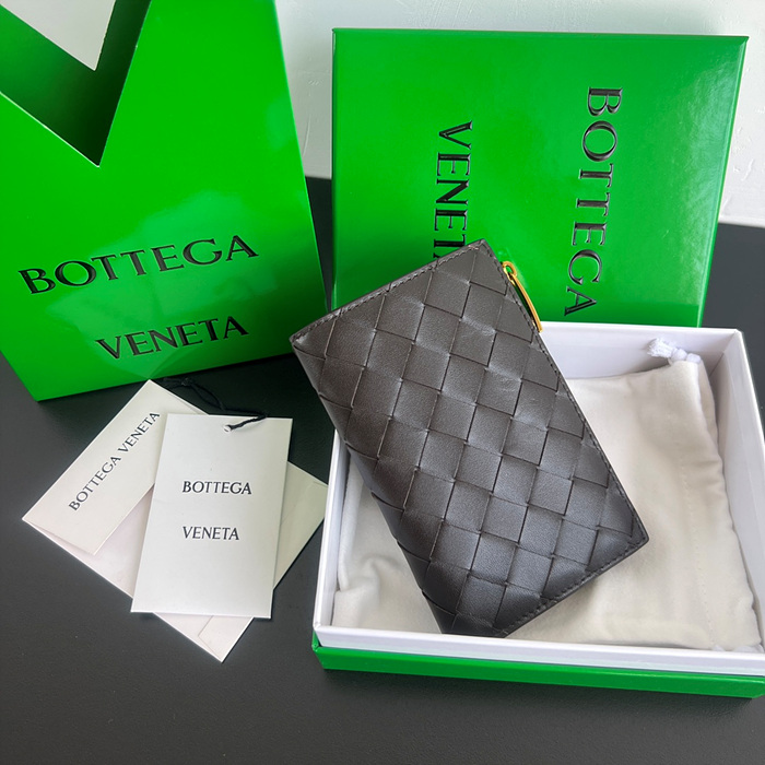 보테가 베네타 미디움 인트레치아토 폴더형 지갑 749940