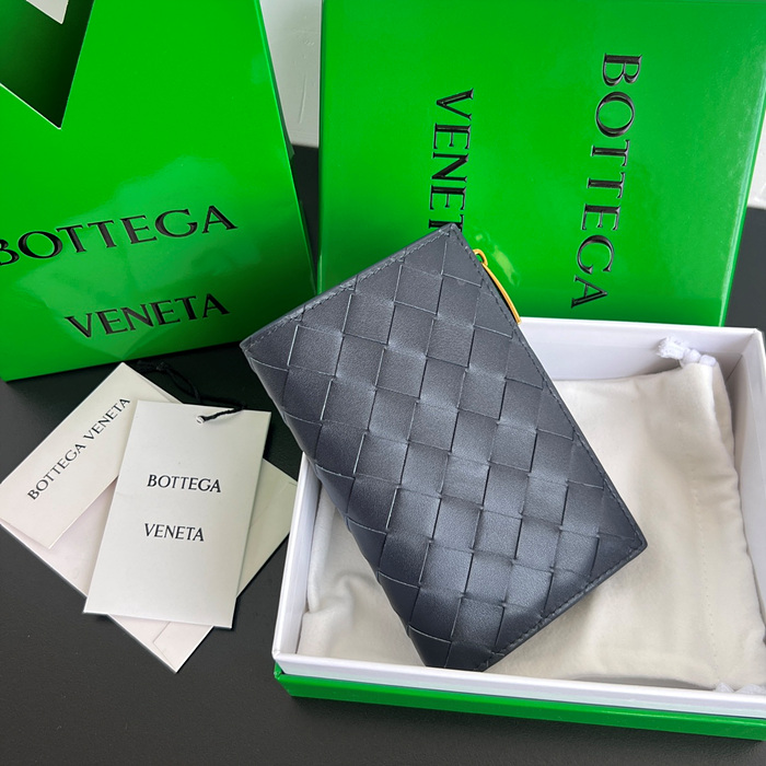 보테가 베네타 미디움 인트레치아토 폴더형 지갑 749940