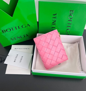 보테가 베네타 스몰 인트레치아토 폴더형 지갑 749940