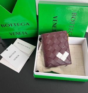 보테가 베네타 스몰 인트레치아토 폴더형 지갑 749940