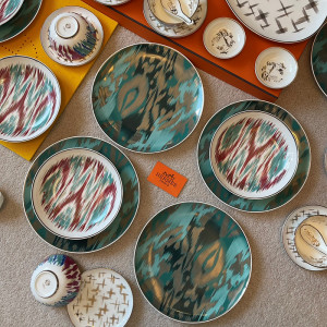 에르메스 보야쥐 엉 이카 41피스 식기 세트