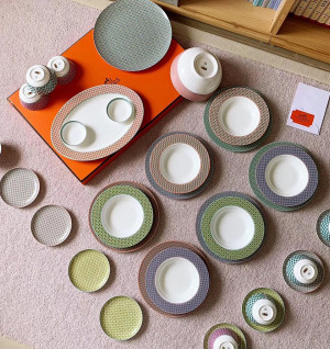 에르메스 tie set 33피스 식기 세트