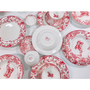 디올 뜨왈드주이 시리즈 41피스 식기 세트