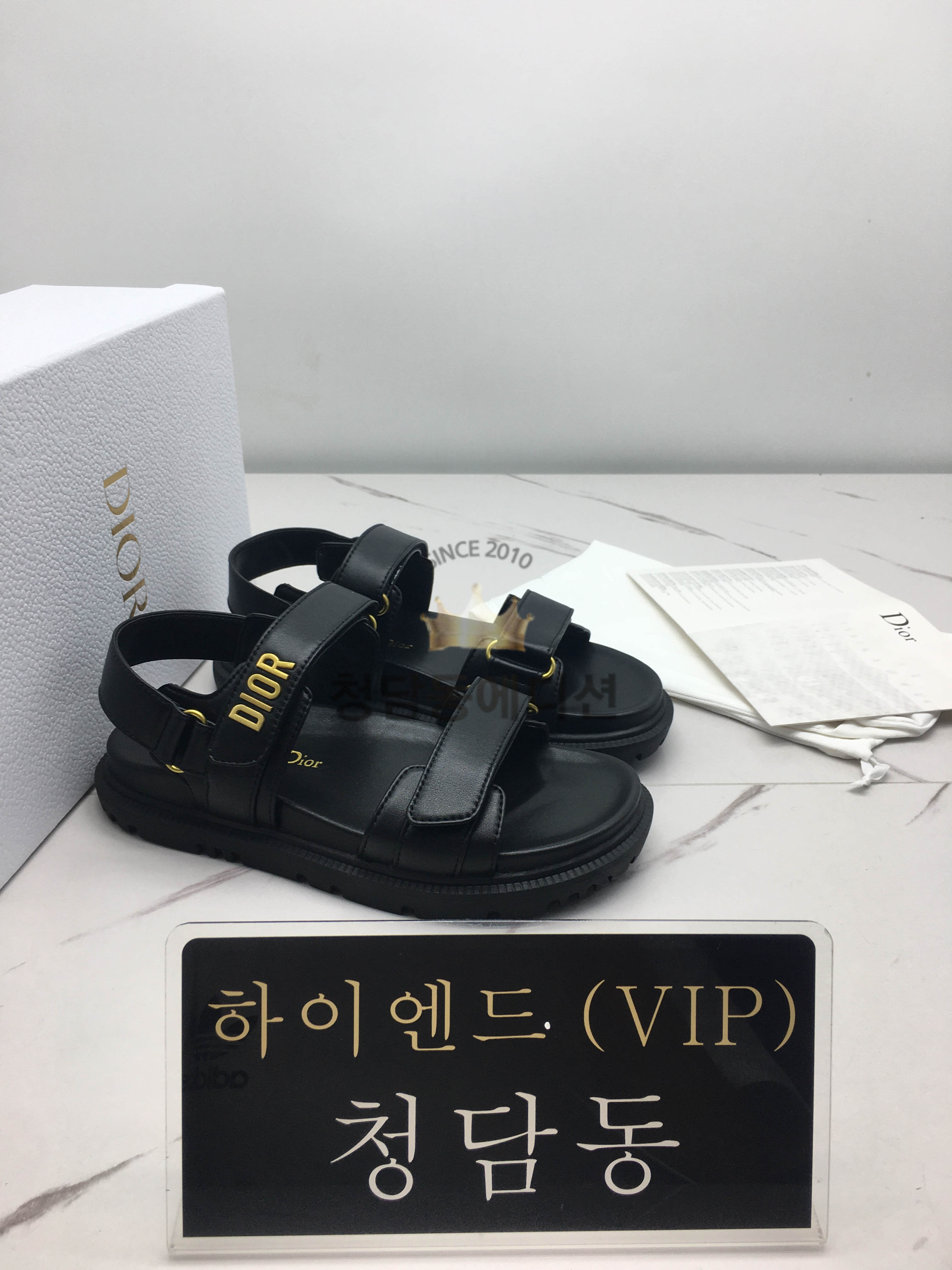 디올 CD 액트 샌들