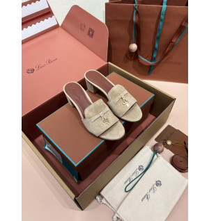 로로피아나 썸머 참스 샌들 (컬러 살구)