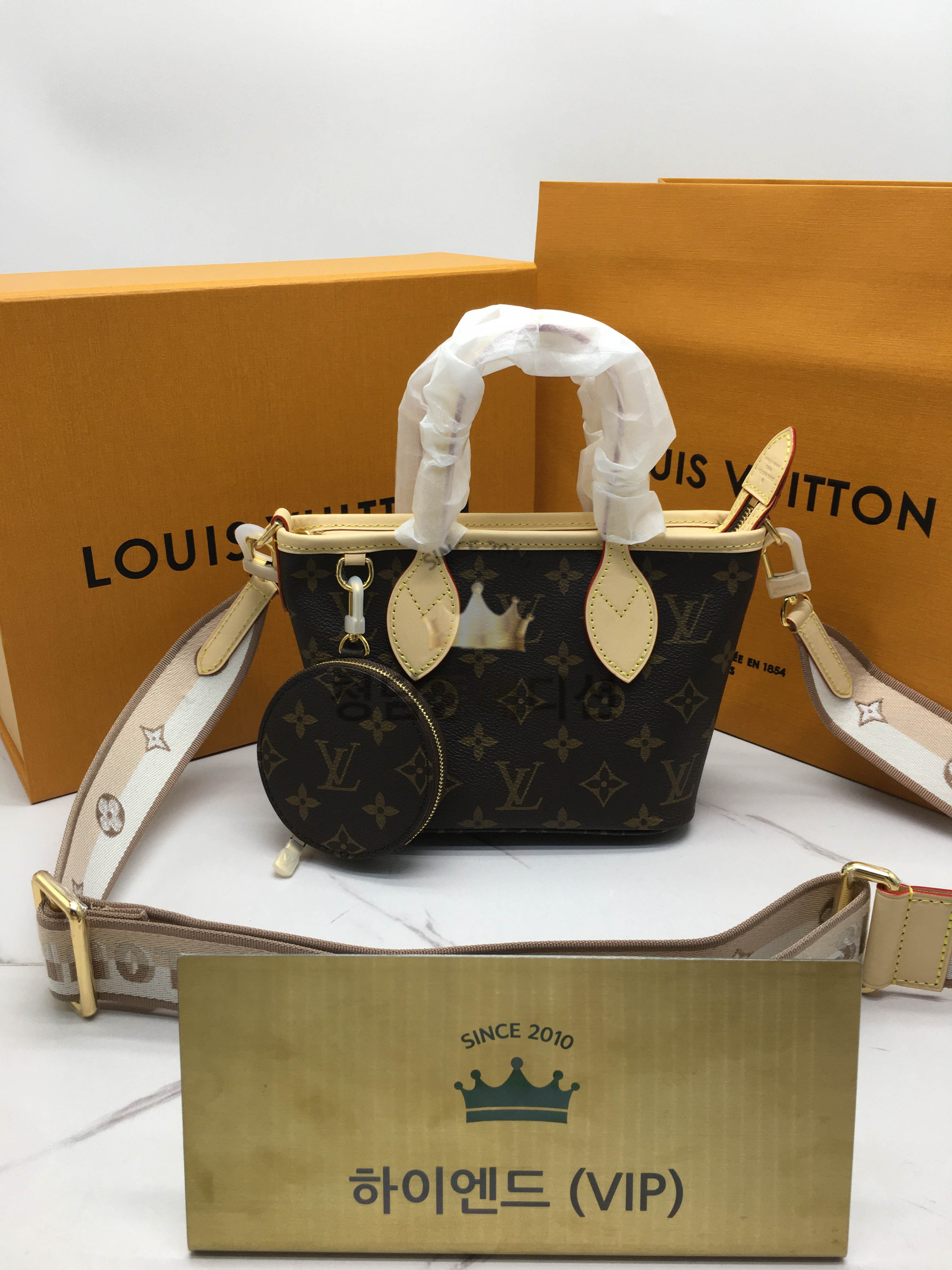 루이비통 네버풀 BB 스몰 토트백 M46786