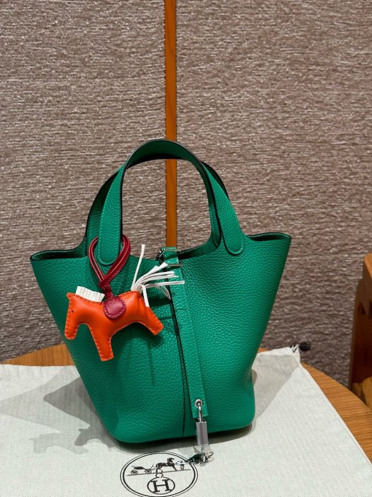 에르메스 피코탄18 올수공 (금장/은장) (컬러 베르 베르티고)