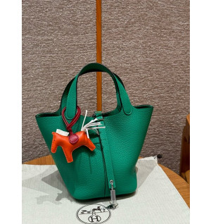 에르메스 피코탄18 올수공 (금장/은장) (컬러 베르 베르티고)