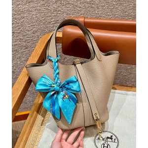 에르메스 피코탄18 올수공 (금장/은장) (컬러 그리스 투르뜨렐)