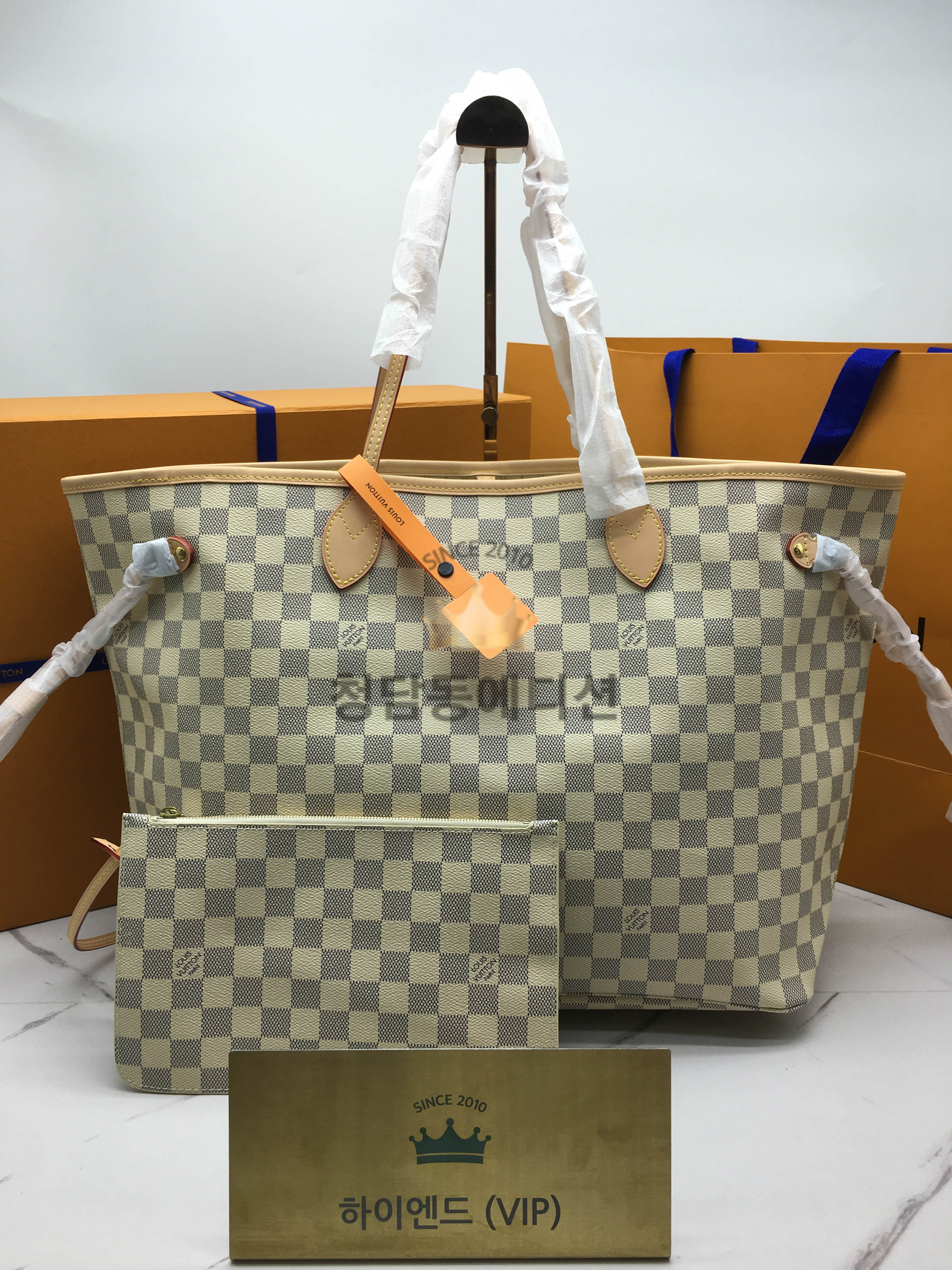 루이비통 다미에 네버풀 GM (내부안감 베이지)