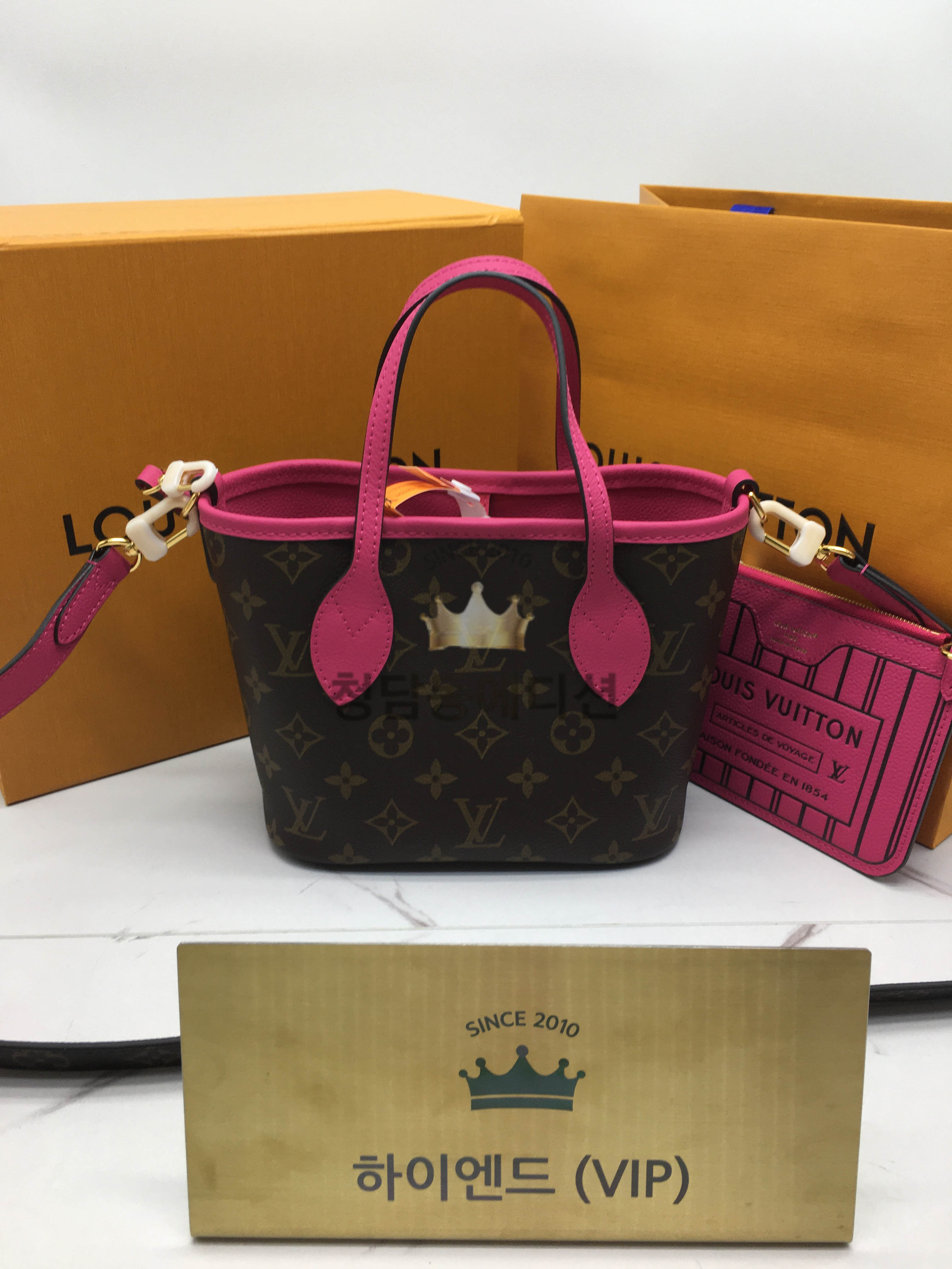 루이비통 네버풀 반둘리에 인사이드 아웃 BB M12106 (upgrade ver.)